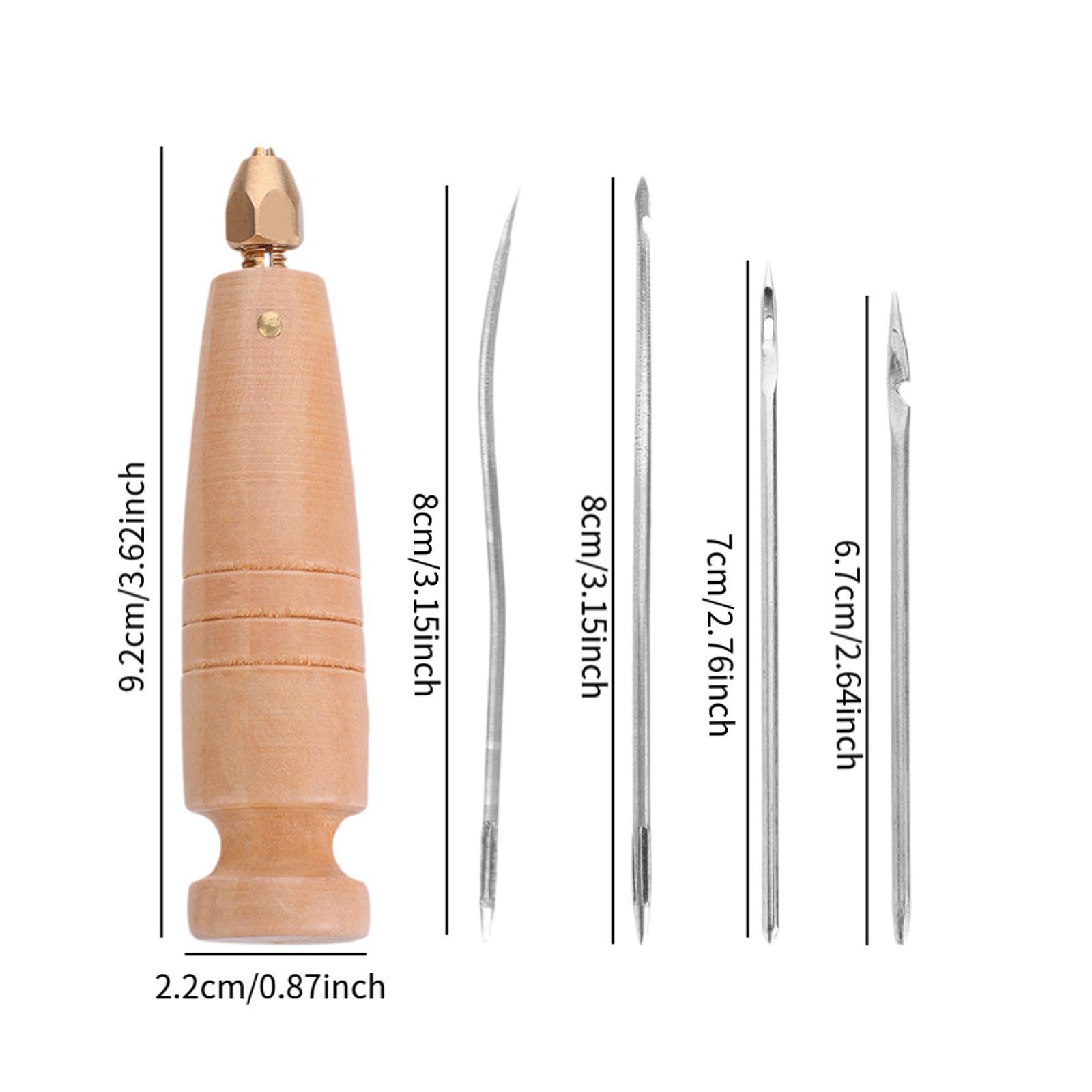Canvas Leather Sewing Awl Hand - огляд і ціна Leatherwork Hand Sewing Needles