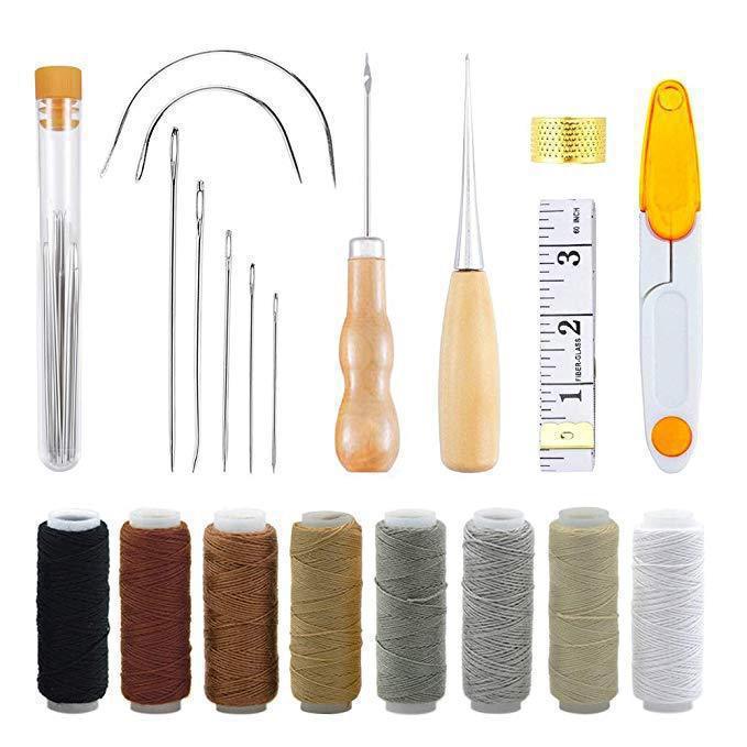 Leather Sewing Kit Leather Cra - огляд і ціна Leatherwork Hand Sewing Needles