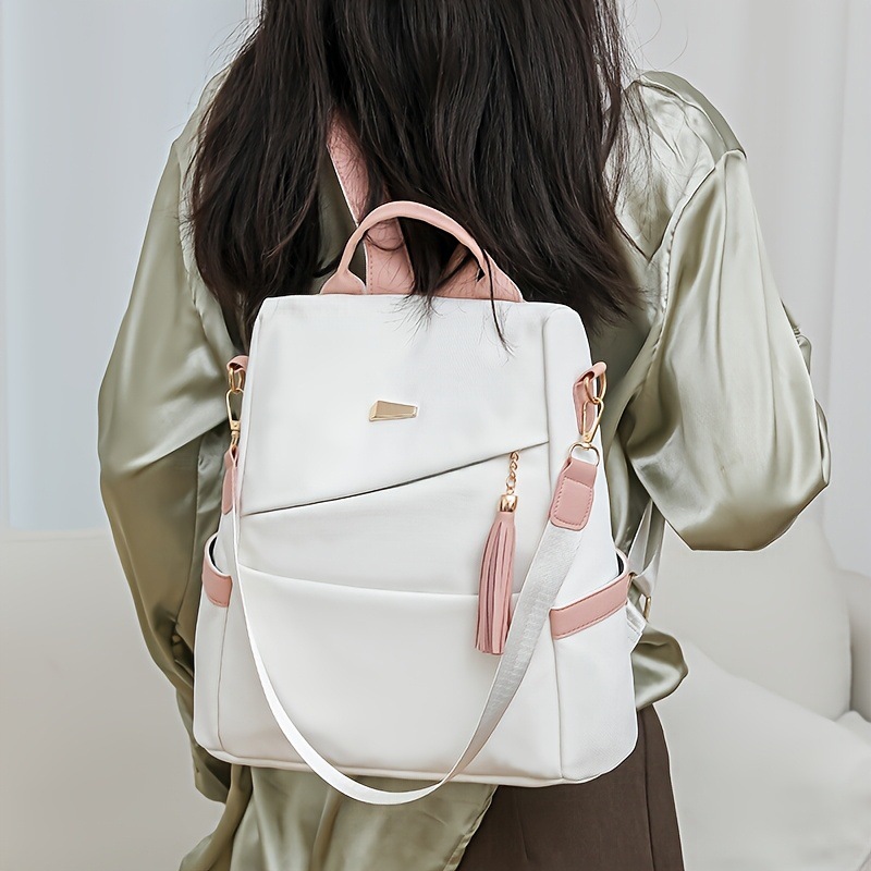 Fashionable Soft Leather Anti  - огляд і ціна Leather Work Womens Backpack