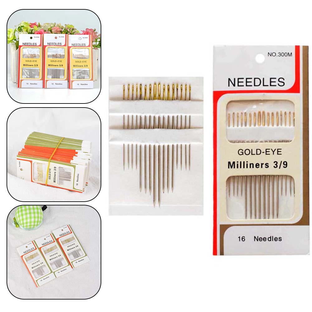 Large Eye Self-Threading Hand  - огляд і ціна Leatherwork Hand Sewing Needles
