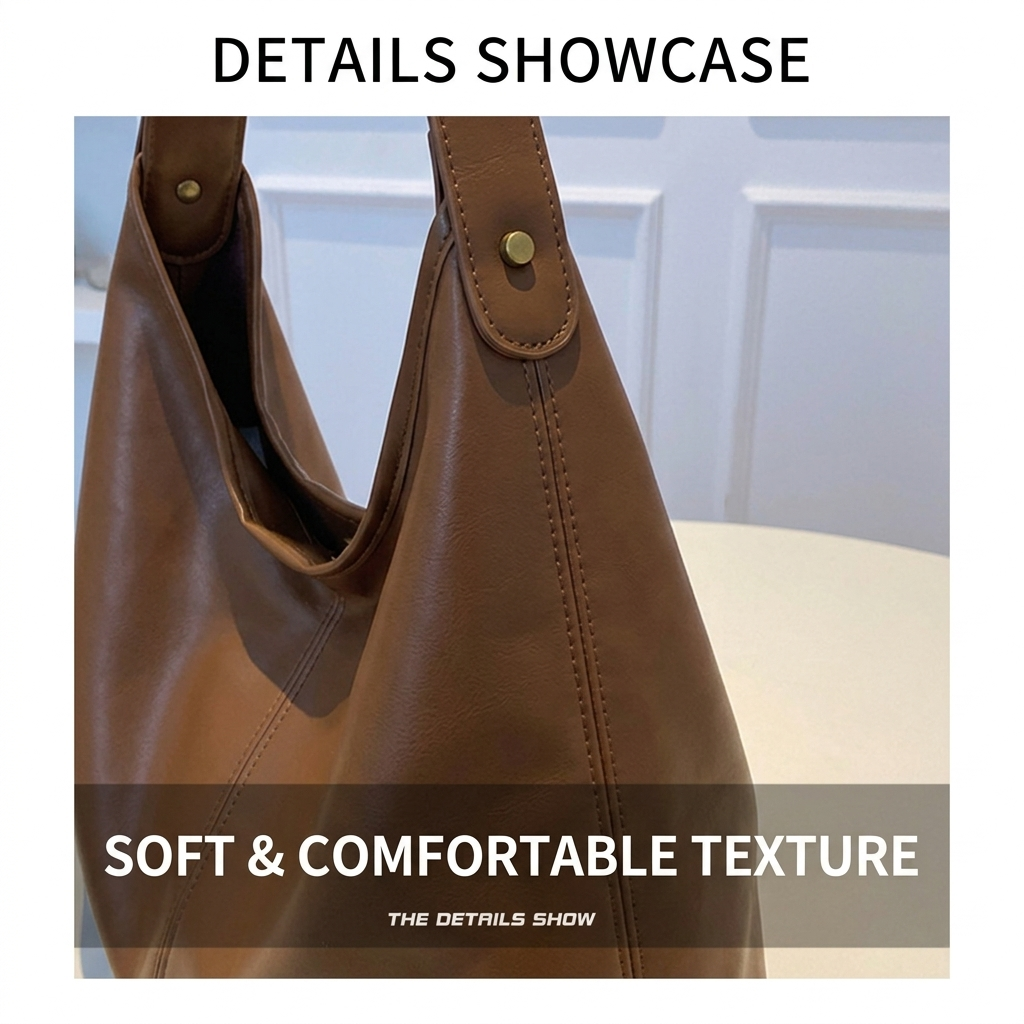 Hobo Shoulder Bag for Women So - огляд і ціна Leather Work Bag Women