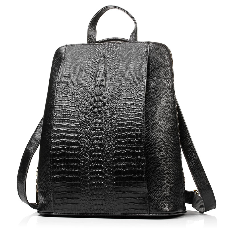 Zency Women's Crocodile Leathe - огляд і ціна Leatherwork Bag